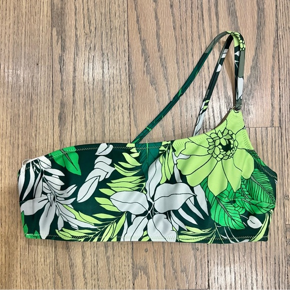 AERIE | Sycamore Tropical Green Floral Bikini | Size Small - Picture 4 of 10